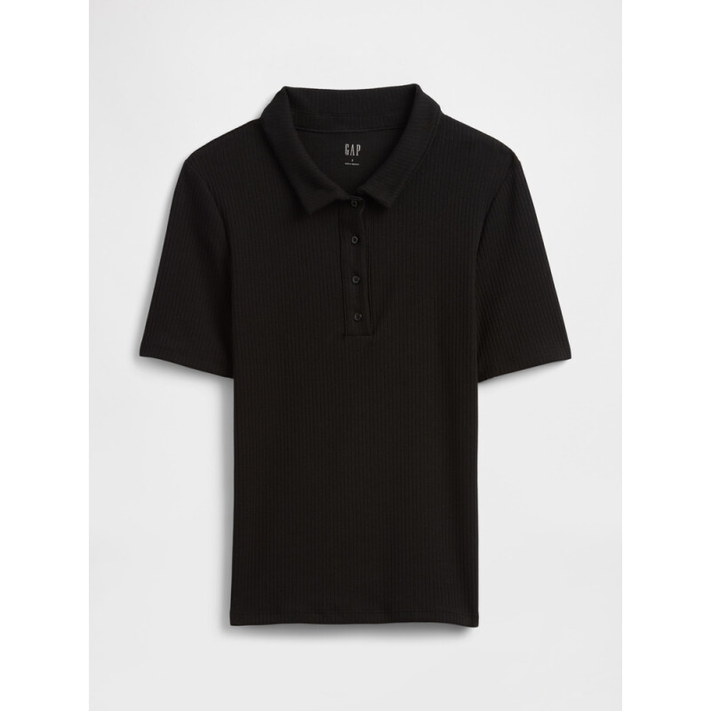 V-SS POLO TEE BLACK 1
