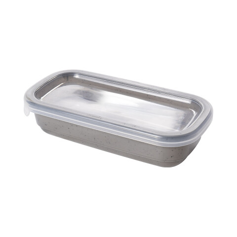 Pote Lume rectangular 600 ml GRIS
