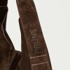 Bolso Tanner en cuero gamuza Chocolate