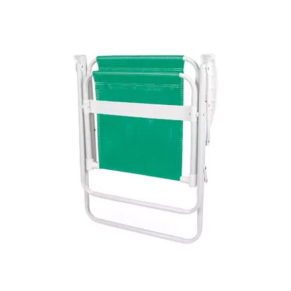 SILLA ALTA ACERO SANNET VERDE VERDE