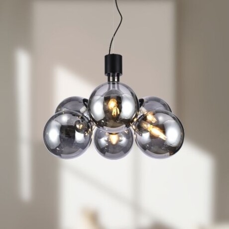 COLGANTE DECORATIVO COS X6 Luminaria Colgante Cos x6 Negra