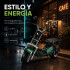 Moto Eléctrica GoGreen Adventure 2000W 20Ah R12 55km/h Verde