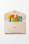 Set de 10 brochas de maquillaje multicolor