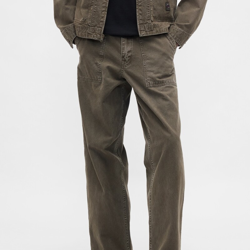 BAGGY UTILITY CANVAS BAMBOO BAMBOO 701