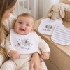 Set x3 baberos elefante ASH gris