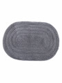 ALFOMBRA DE BAÑO COTTON GRIS OSCURO