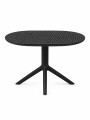 MESA REDONDA PARA PATIO NEGRO