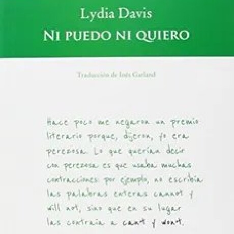 NI PUEDO NI QUIERO NI PUEDO NI QUIERO