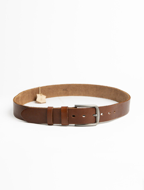Cinturón Premium de 100% Cuero Marron