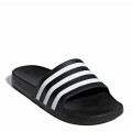Chanclas de Hombre Adidas Adilette Aqua Negro - Blanco