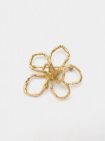 Broche Flor dorado