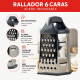 Rallador 6 caras 20 cm INOX