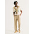 CAMISETA MM MARROM CLARO