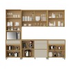 Bajo Mesada 2 Puertas 2C Condessa Marron/Gris Bajo Mesada 2 Puertas 2C Condessa Marron/Gris