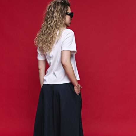 FALDA RIVA MARINO Azul Marino