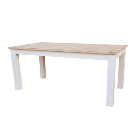 MESA DE COMEDOR MADERA-DE-MANGO NATURAL-BEIGE COSTA