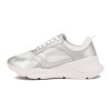 Championes Vizzano Mujer Casual Blanco-plata