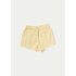 SHORTS FEM AMARELO CLARO
