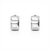 Caravanas Aro Geometrico- Plata 925 - CA4218 sinpiedra