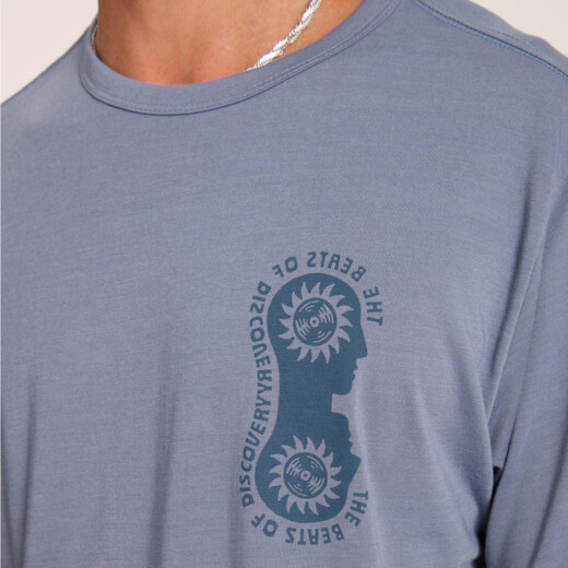 Remera Roark Mathis Active - Azul Remera Roark Mathis Active - Azul