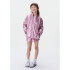 SHORTS FEM ROSA/GRAFITO