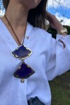 Cracked Necklace Violeta