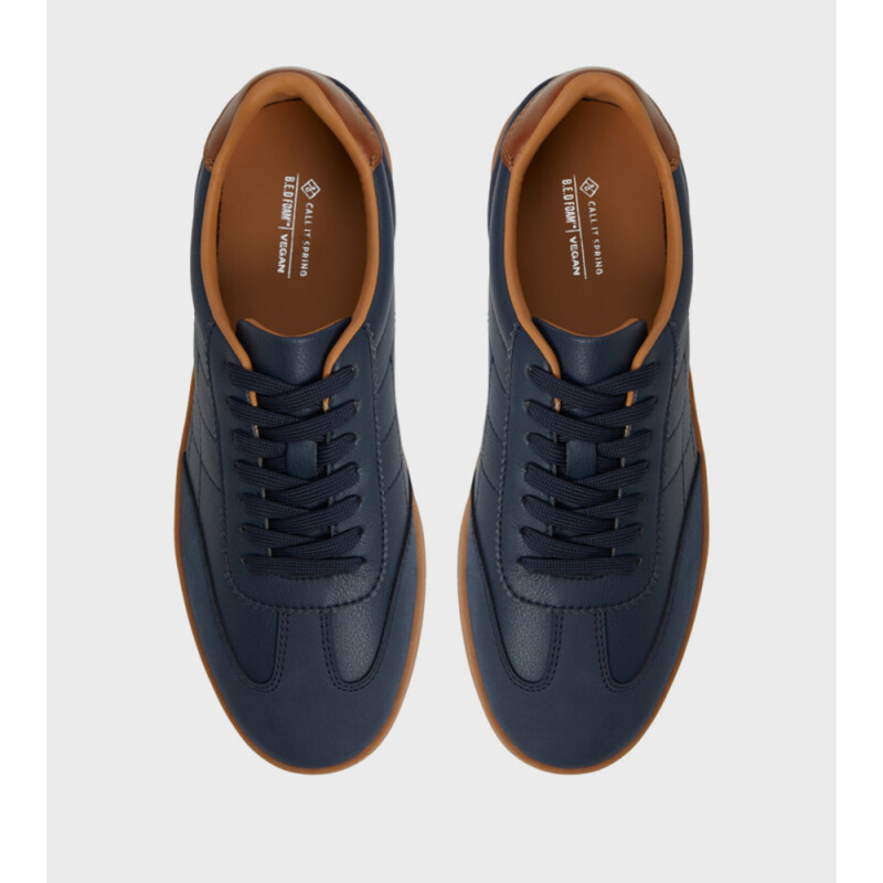 RIVALDO BONE SYNTHETIC NAVY SUEDE