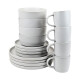 Juego vajilla 16 piezas 27/20/15/350ml BEIGE