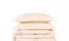 Acolchado mas Fundas 2 plazas - Finezza 400 hilos Beige