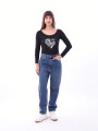 REMERA NEW YORK NEGRO