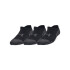 Y UA Performance Tech 3pk NS BLK-001
