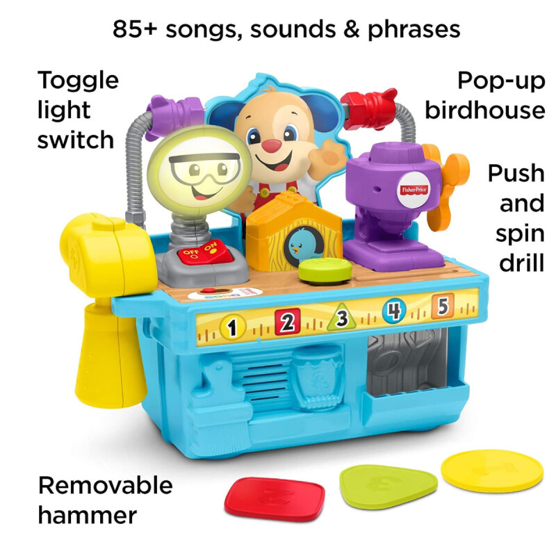 Banco de actividades de aprendizaje herramientas Fisher Price Banco de actividades de aprendizaje herramientas Fisher Price