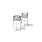 OXO GG JUEGO DE SALERO Y PIMENTERO AJUSTABLES DE VIDRIO N/A