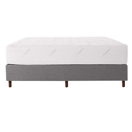SOMMIER 1 PLAZA RESORTES POCKET DENSIDAD CRYSTAL