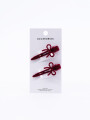 PINZA SET X 2 BORDEAUX