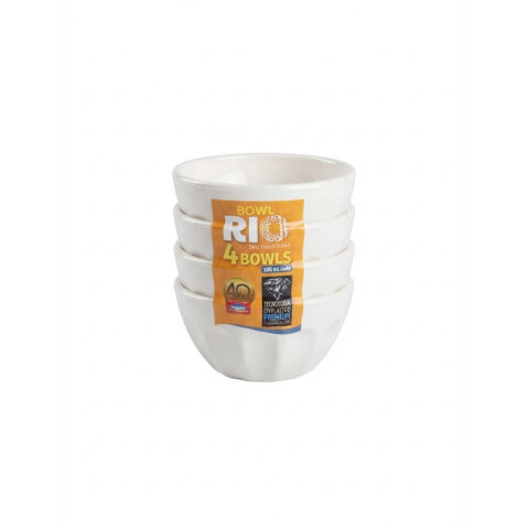 Set X 4 Bowls Rio 100ml BEIGE