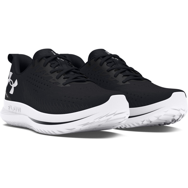 UA W Velociti 4-WHT BLK-001