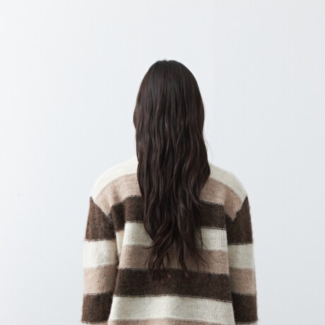 CARDIGAN FROST Chocolate