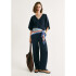 BLUSA MM FEM AZUL MARINHO