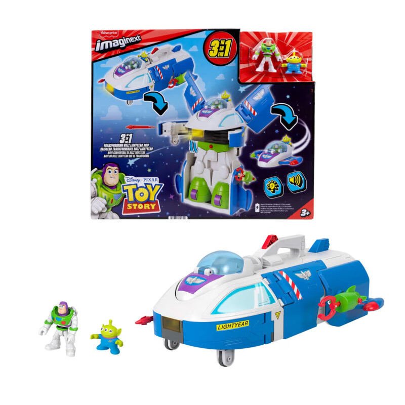 Toy Story Nave transformable de Buzz Imaginext Fisher Price Toy Story Nave transformable de Buzz Imaginext Fisher Price