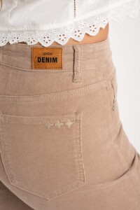 Jean Corduroy Recto Beige