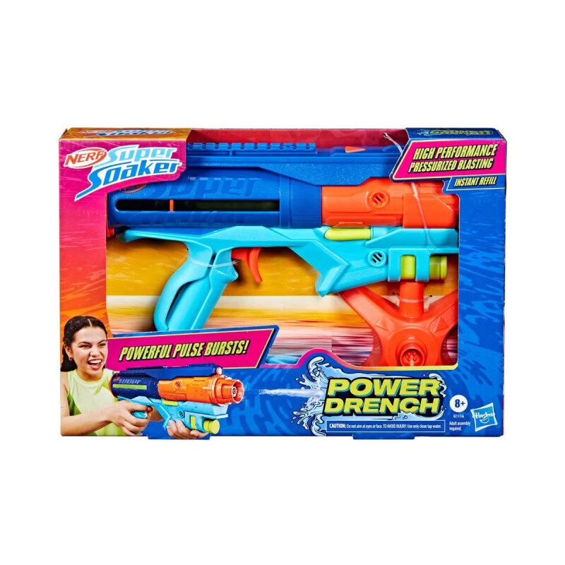 Pistola de agua Nerf Super Soaker Power Drench Hasbro Pistola de agua Nerf Super Soaker Power Drench Hasbro