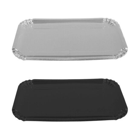 Set de 6 bandejas descartables 35x24cm Set de 6 bandejas descartables 35x24cm