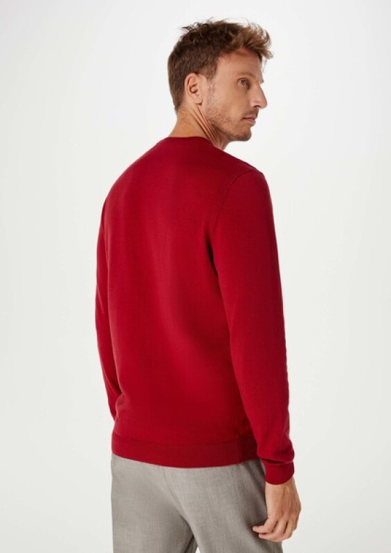 BLUSAO MASC ROJO OSCURO