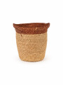CANASTO DE YUTE BEIGE