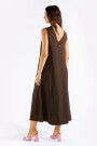 LARA LONG DRESS Coffee