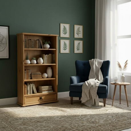 ESTANTERIA EN MADERA MACIZA MADERA