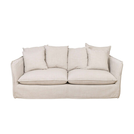 SOFÁ 3 CUERPOS TELA-PREMIUM NATURAL-BEIGE BAHAMA NATURAL