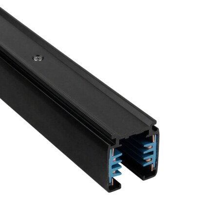 REL2V1M Riel Electrificado 1 M Negro