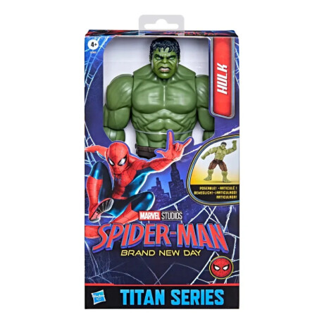Figura Titan Series Spider-Man - Hulk Figura Titan Series Spider-Man - Hulk